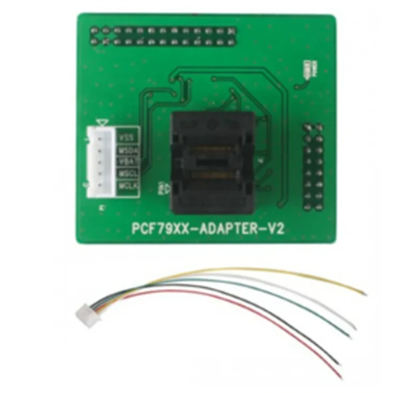 1 Piece PCF79XX Adapter Green PC+Metal Electronic Accessories For VVDI PROG Programmer