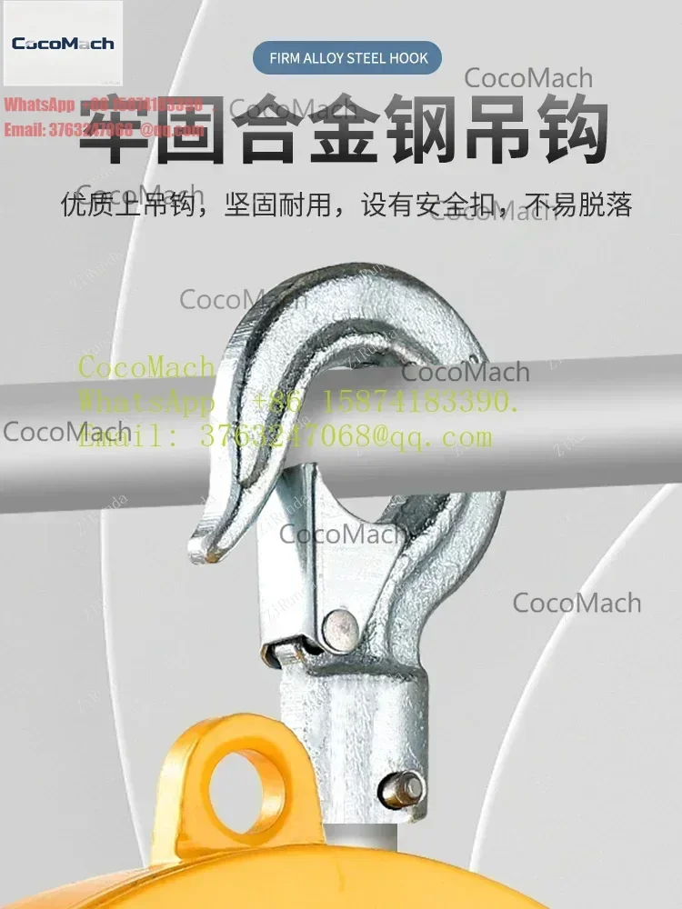 Self Locking Tower Spring Balancer Multiple Load Ranges 1-3kg 3-5kg 9-15kg 22-30kg Elastic Jack for Crane Tool