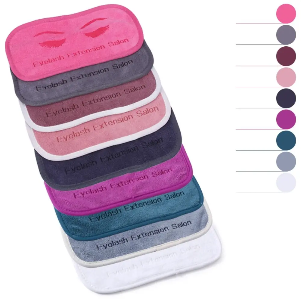 Voorhoofdkussen Handdoek Tattoo Pakking Wimpers Lade Stand Pallet Lash Tray Houder Wimperverlenging Voorhoofd Sticker Pad