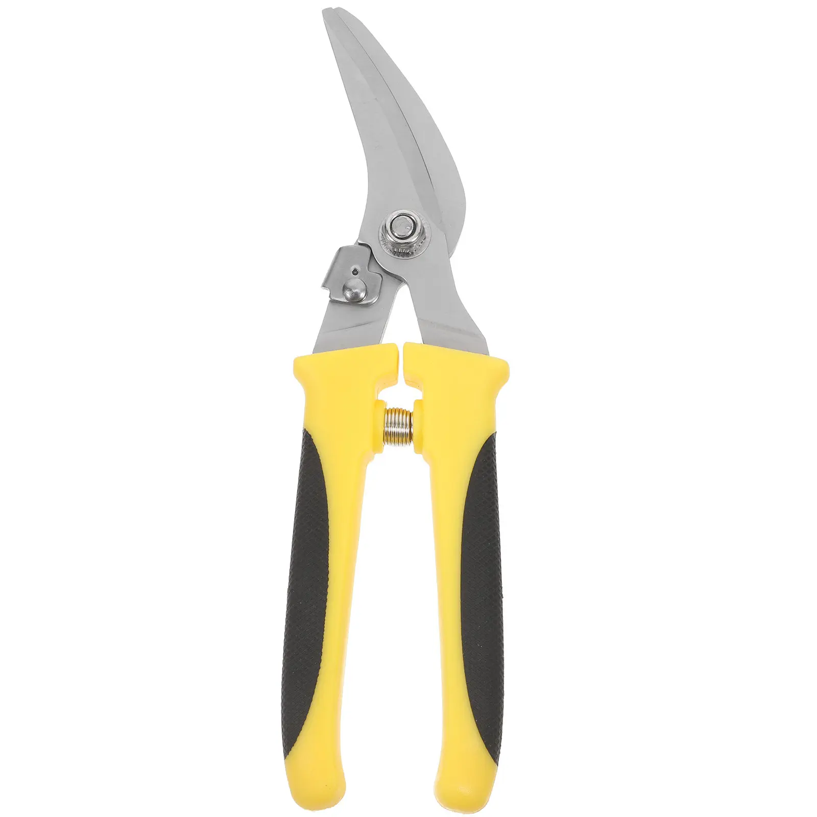 1Pcs Metal Sheet Cutter Iron Sheet Scissor Labor-Saving High Carbon Steel Safety Lock Anti-Skid Handle Shears Iron Scissor