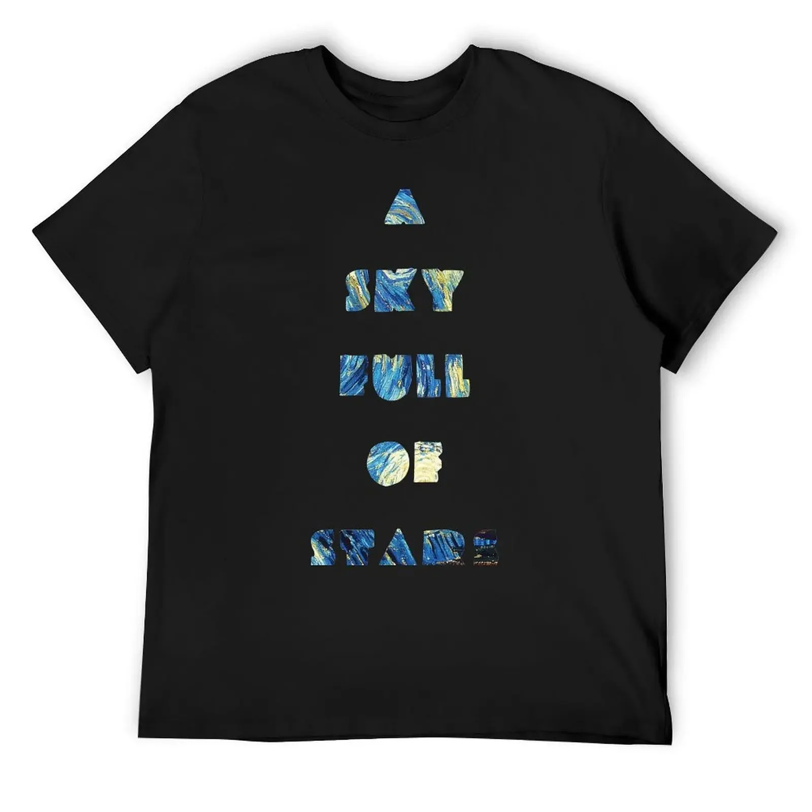 a sky full of stars T-Shirt tees anime figures Aesthetic clothing workout shirts for men