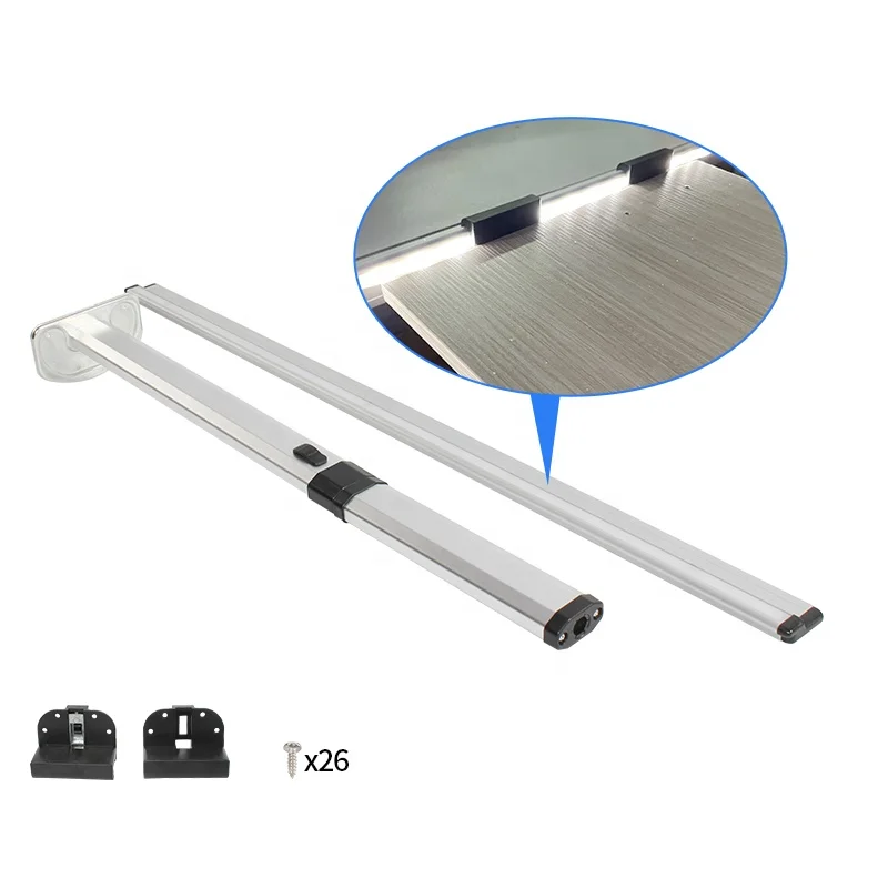 

TYTXRV RV Accessories Camper Part Middle Foldable Caravan Aluminium Alloy Trailer Folding Table Leg