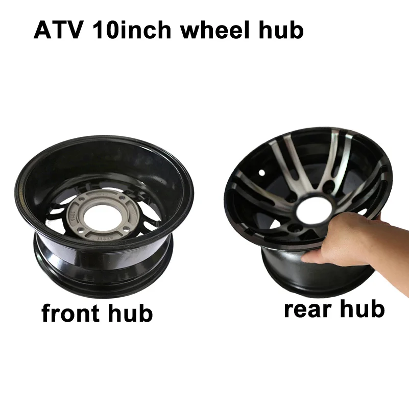 

ATV Tire with 10 Inch Aluminum Alloy Wheel Hub Fits For Four Atv Go Kart Beach Car Karting Front, Rear Parts