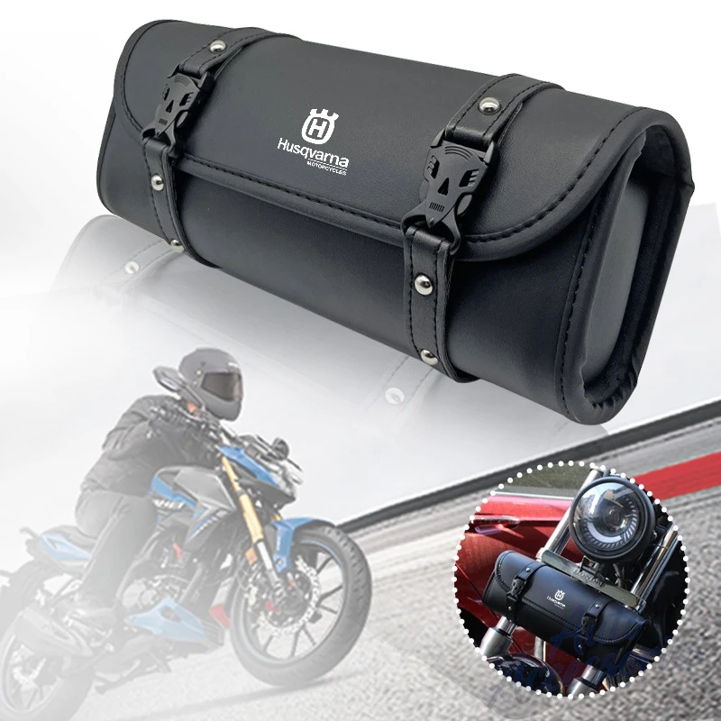 

Motorcycle Fork Bag Saddlebags Tool Bag Storage Pouch Waterproof For Husqvarna Supermoto Norden 901 701 Svartpilen Vitpilen 401