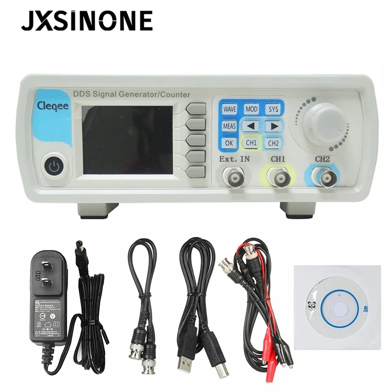 

JXSINONE JDS6600-50M JDS6600 Series 50MHZ Digital Control Dual-channel DDS Function Signal Generator frequency meter Arbitrary