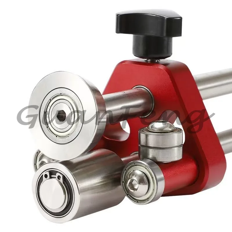 2-Station Metal Sheet Bending Roller, Roofing Tool With Folding & Hemming Functions, Portable Hand Operated