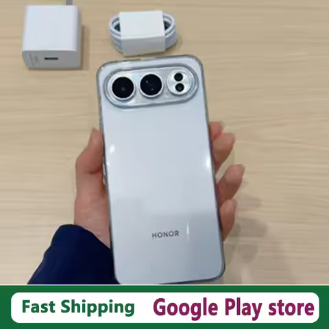 Original Honor 500 Mobile Phone 80W Charge Snapdragon 8S Gen 4 OTA 6.55" AMOLED 8000mAh Battery 200.0MP Camera IP69K Waterproof