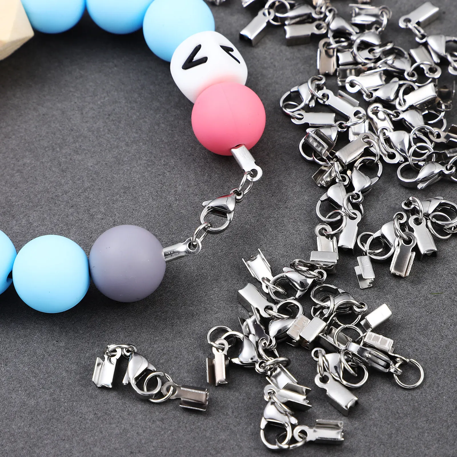 

40Pcs Lobster Clasps Stainless Steel Jewelry Making Accessories for Necklaces Bracelets Earrings DIY Craft Lobster Claw