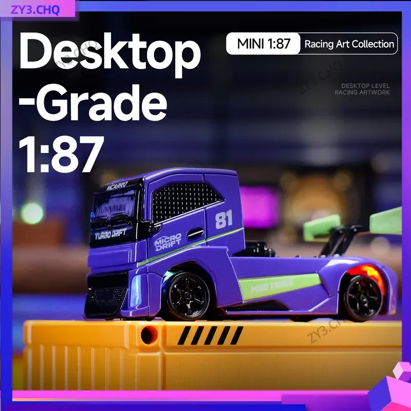 

Радиоуправляемый мини-грузовик Micalot MC081 1:87 4WD с турбонаддувом для дрифта, внедорожник, коллекционная модель для настольных гонок, рождественский подарок для детей