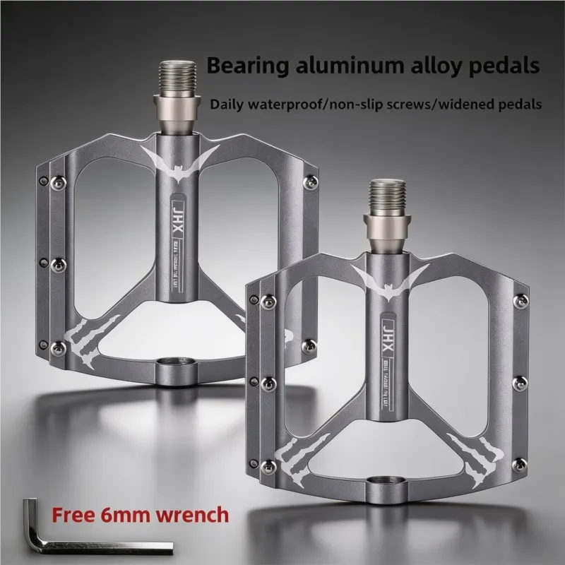 Ultraleichte Fahrradpedale aus Aluminiumlegierung, Schnellspann-Faltpedale mit Lagerplattform für Rennrad, MTB und Faltrad