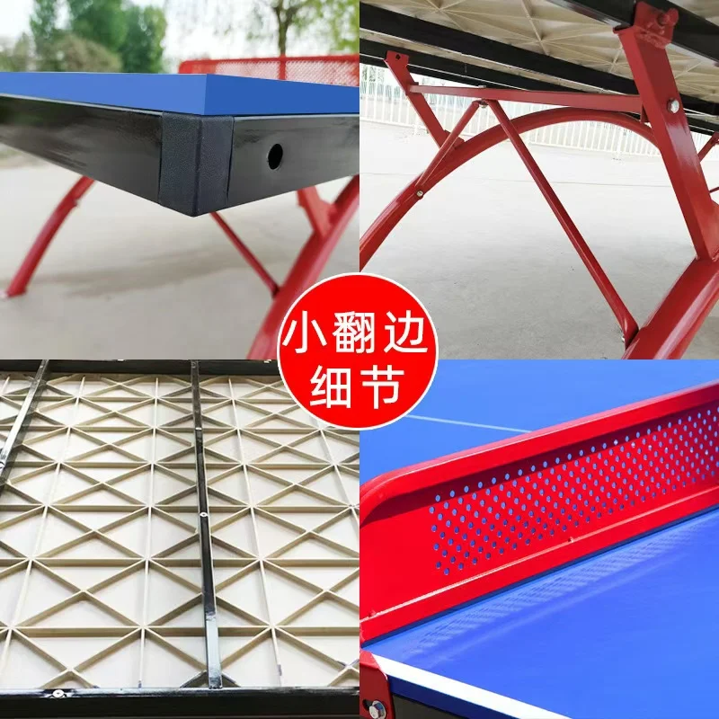 Pro Size Outdoor Table Tennis Table/Ping Pong Table Outdoor Weather Proof with Metal Net