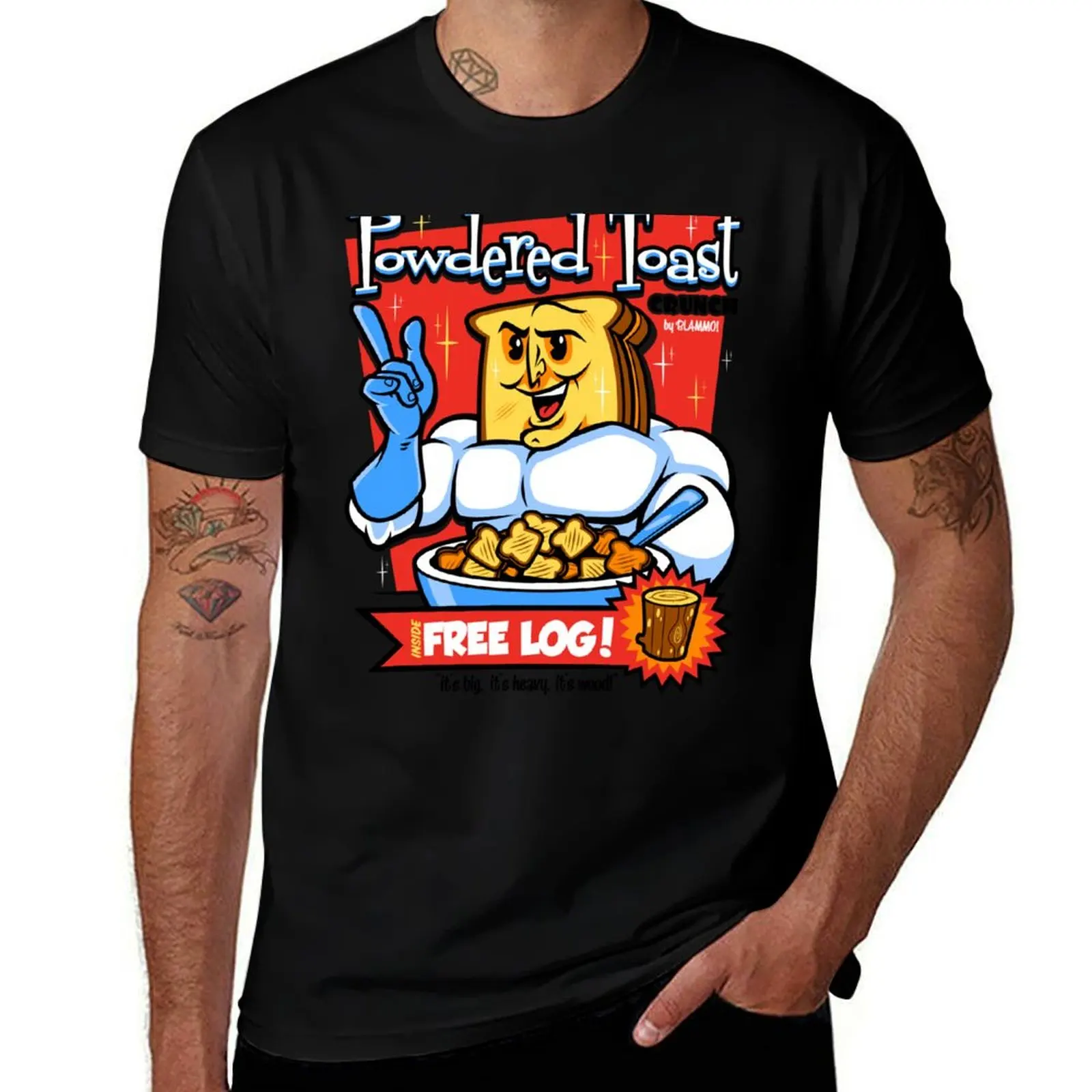 

Powdered Toast Crunch T-Shirt Blouse tshirts personalised custom t shirt Personalized t-shirt plain t shirts men