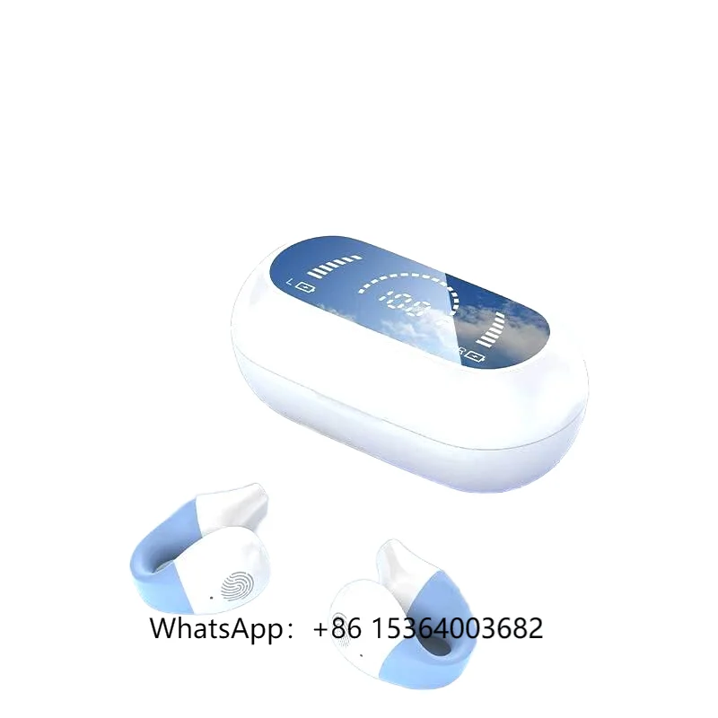 

TJXL-2025 True Wireless Earphones Comfortable Wear Breathable Panoramic Stereo Sports Earphones LED Digital Display JL Chipset