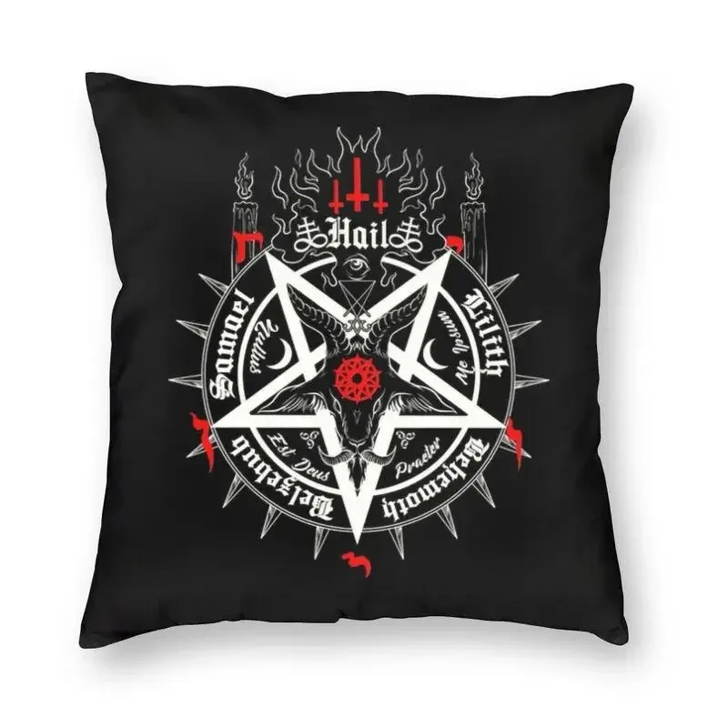 Western Satanic Demon Dark Series Home Decoration Pillowcase Cushion Sofa Bedroom Living Room Room Pillowcase