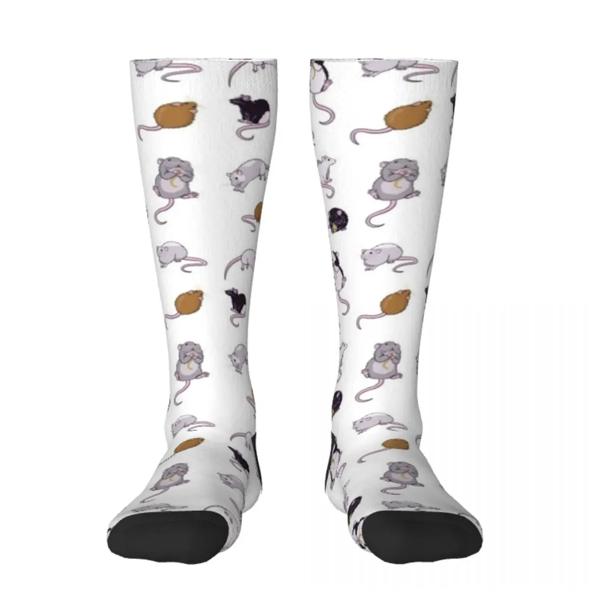 

Rats, Rats, Rats Socks valentine gift ideas warm winter Stockings Antiskid soccer Socks Women Men's