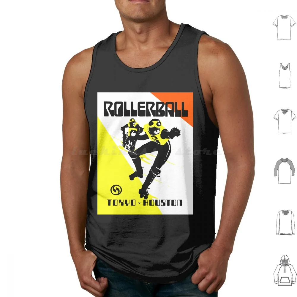 Rollerball Tokyo Houston Tank Tops Vest Sleeveless Rollerball Tokyo Houston