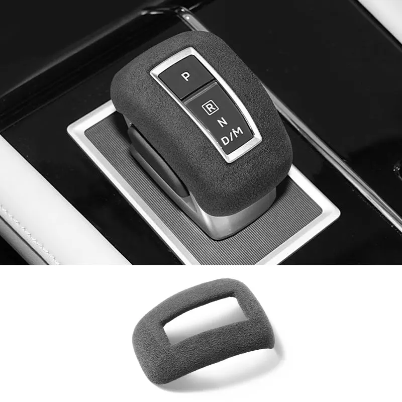 

Для Mitsubishi Outlander 2023, автомобильная крышка багажника переключения передач, наклейка, защита от царапин, аксессуары для внутренней тюнинга из алькантары