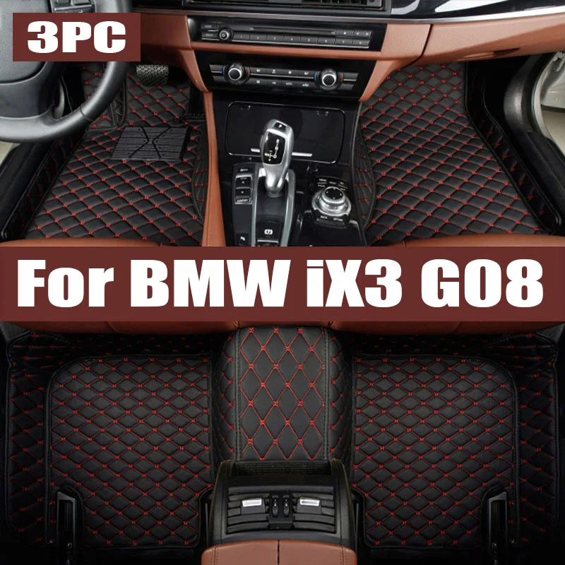 

Car Floor Mat for BMW iX3 G08 2020~2023 2021 2022 Panel Part Tray Foot TPE Interior Liner Carpet Pad Custom Cover Rug Accessorie