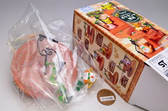 Pokemon Re-ment Japanese Version Rotating Staircase Second Wave Collectible Toy Pikachu Blind Box Display Item Action Figure