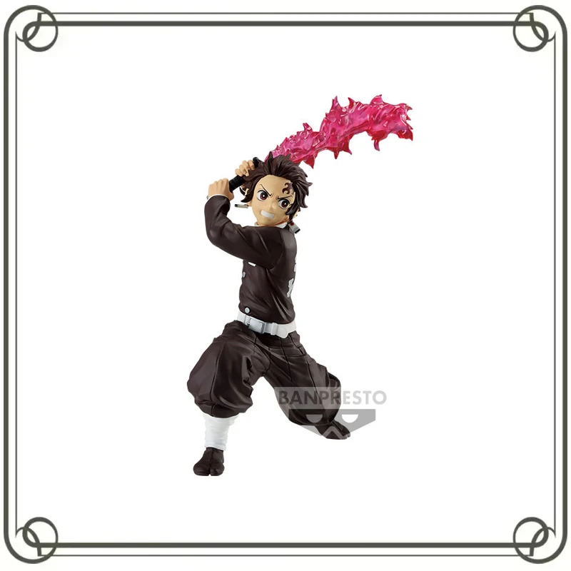 BANPRESTO Demon Slayer Kamado Tanjirou Originaliteit Trendy Play Desktop Ornament Action Figure Model Speelgoed