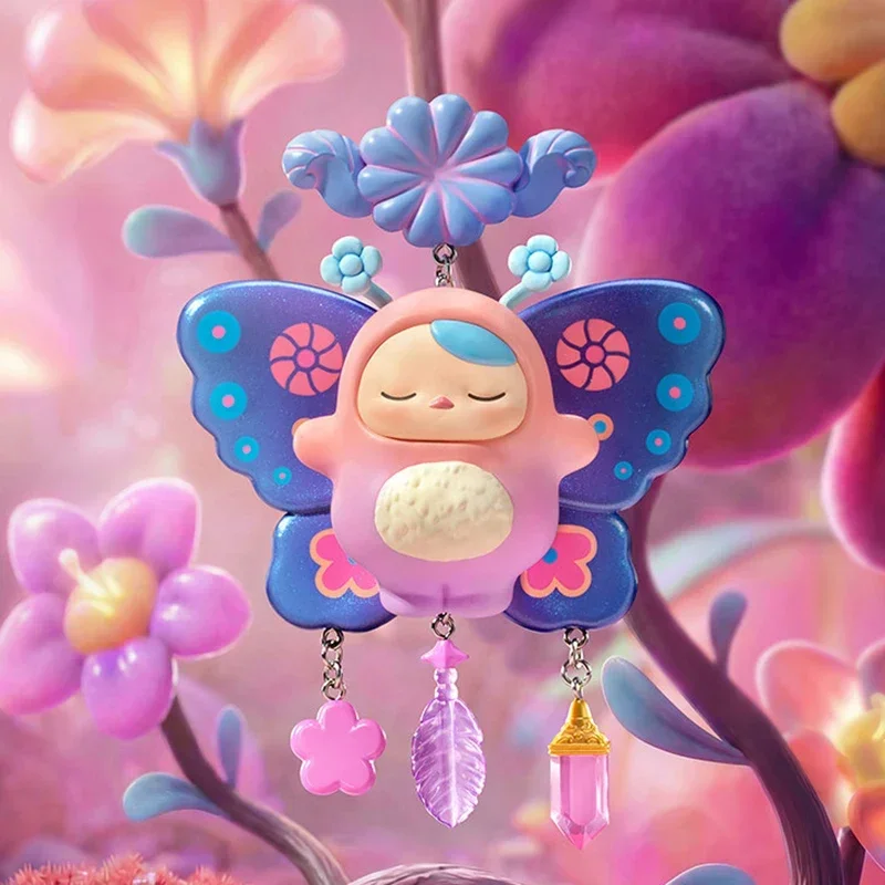 POP MART PUCKY Dreamy Wishes Serie Figuren Trendige Mystery Box Anime Actionfigur Überraschungsbox Spielzeug Modell Ornament Puppen