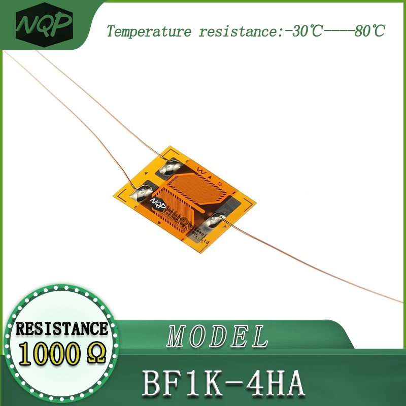 Strain gauge BF1K-4HA,  high-precision, resistive type, with a resistance value of 1000 ohms, for  load cells.