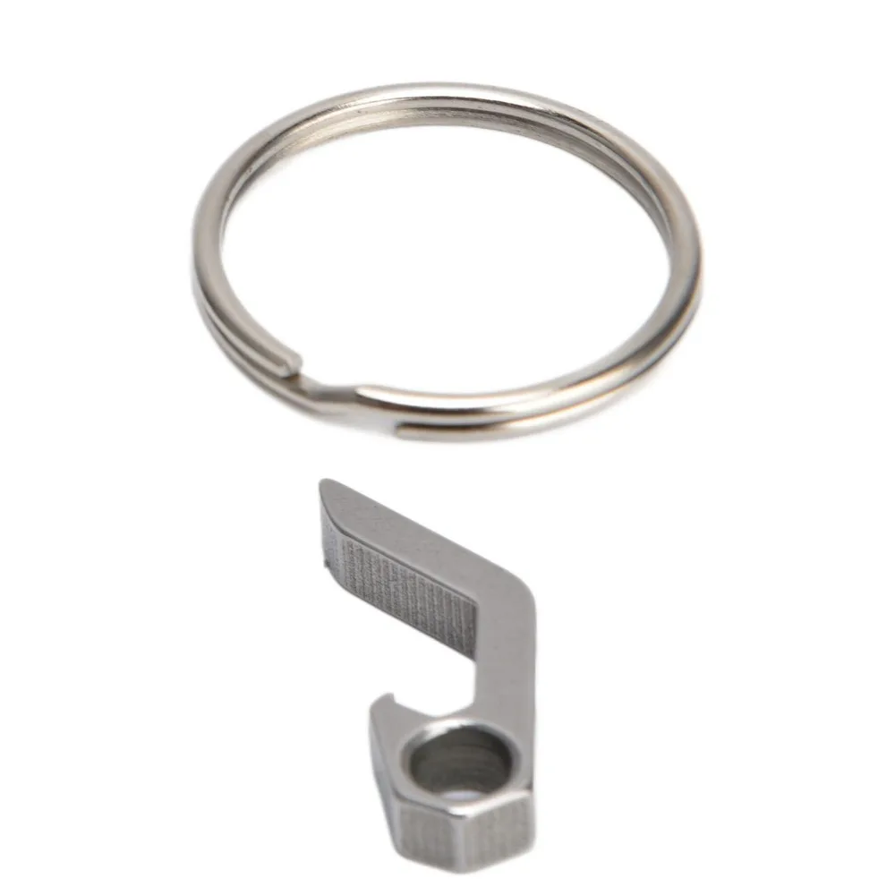 Small Gadget Metal Bottle Opener Portable Durable Keychain Key Ring Compact Beer Opener Home