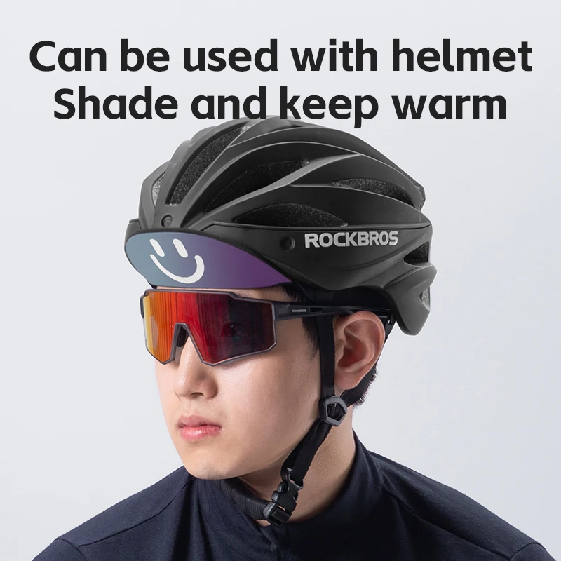 ROCKBROS Zimowa czapka kolarska Cieplejsza czapka Wiatroodporna czapka termiczna Wyściółka do kasku Mężczyźni Kobiety Outdoor Running MTB Road Bike Nakrycie głowy Kapelusz — zdjęcie 6