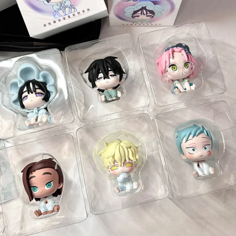 

Genuine Alien Stage Baby Series Blind Box Genuine Cute Ivan Mizi Sua Till Luka Hyuna Mystery Box Toys Collect Model Kid Gif