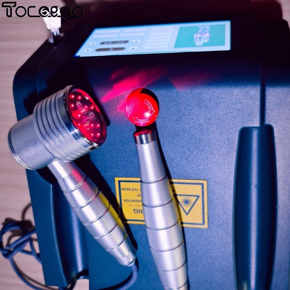Profesjonalny laserowy aparat do fizjoterapii zimnej PMST EMTT Dioda 650Nm 808Nm Low Laser