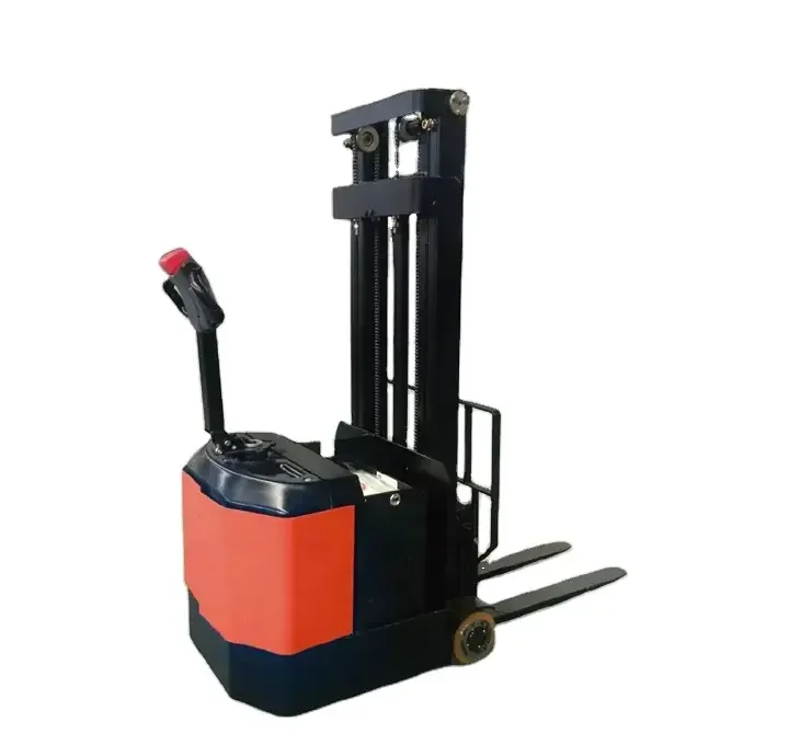 Small 600kg Electric Stacker Charger Electricstacker Self Loading Container Stacker