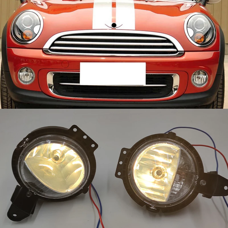 

NEW Car Parts Front Bumper Fog Light Driving Lamps Cover for BMW Mini Cooper R55 R56 R57 R58 R59 2006-2014 （No Bulb）63172751295