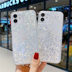 Bling Rhinestone Liquid Quicksand Case for iPhone 16 15 Pro Max 14 14Pro 13 Phone Cases Glitter Coque 15 Plus Cover Funda Luxury