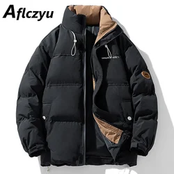 Padded Jacket Men Parkas Winter Thick Jacket Coat Fashion Casual Stand Collar Parkas Male Thick Jackets Outerwear