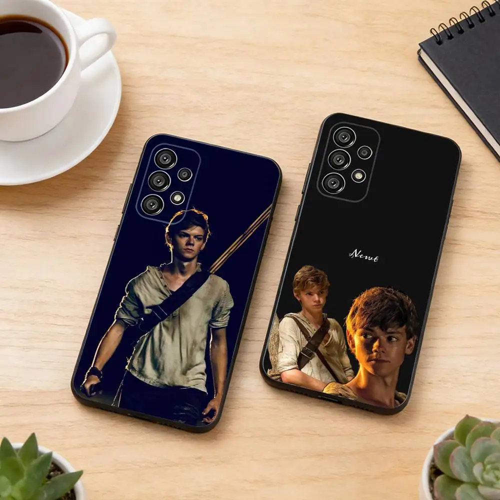 Newt The Maze R-Runner Phone Case Black Silicone Soft For Samsung S25,S24,S21,S22,S23,S30,Ultra,S20,Plus,Fe,Lite