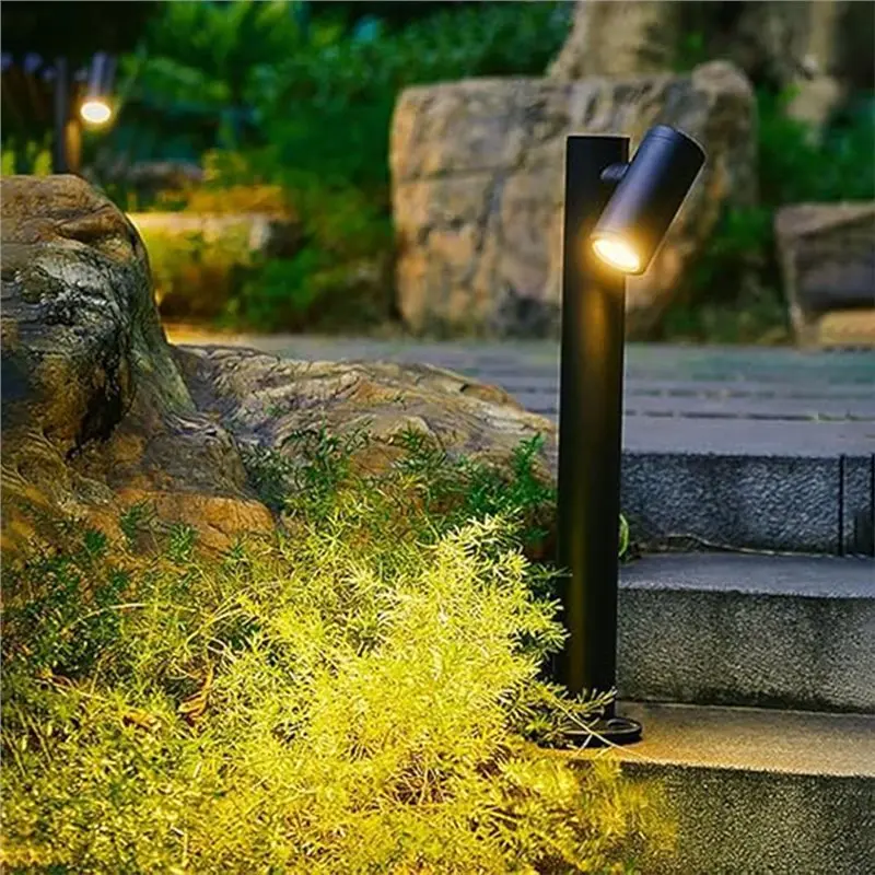 Professional Grade Aluminum Outdoor Pathway Landscape Path Light Spotlight IP54 Waterproof Bollard Lighting Garden Floor Post La