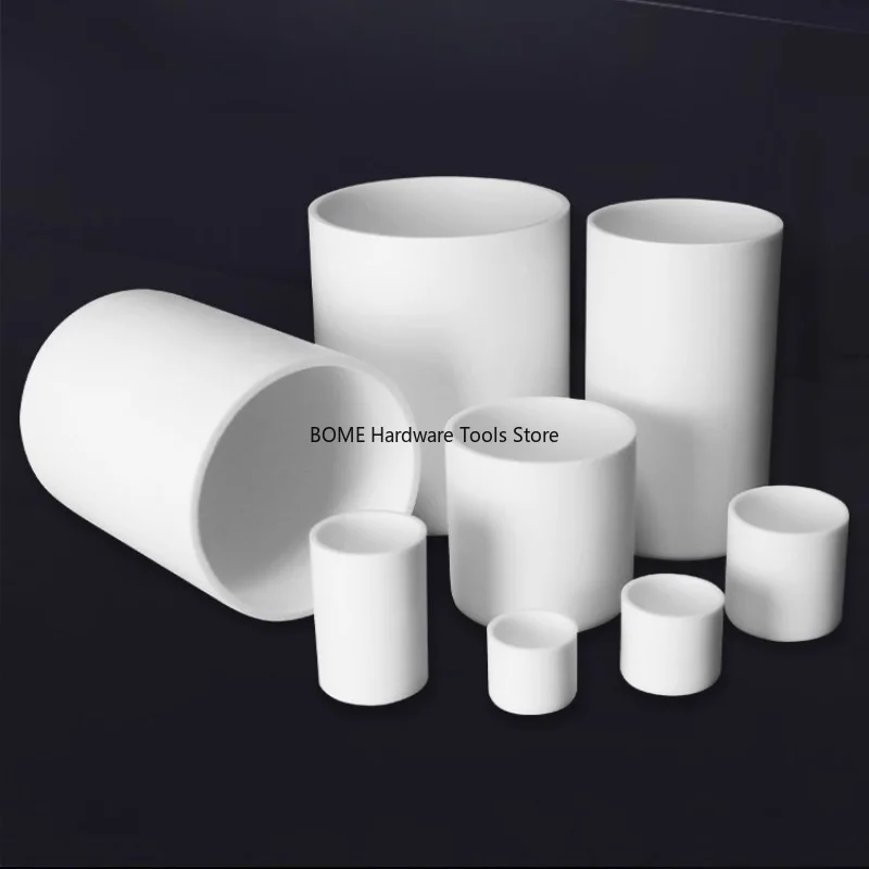 99 Magnesium Oxide Cylindrical Crucible/magnesia Sand Crucible/2000 Degrees/good Insulation