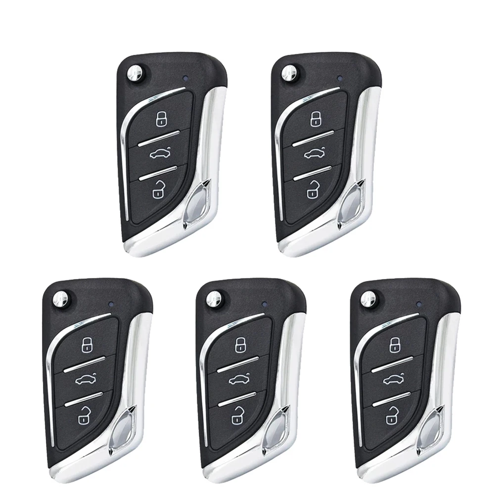 

5 PCS, 3 Buttons Universal KEYDIY B30 K Style Remote Control Key KD-B-Series for KD-X2 KD900 MINIKD,URG200 Key Machine