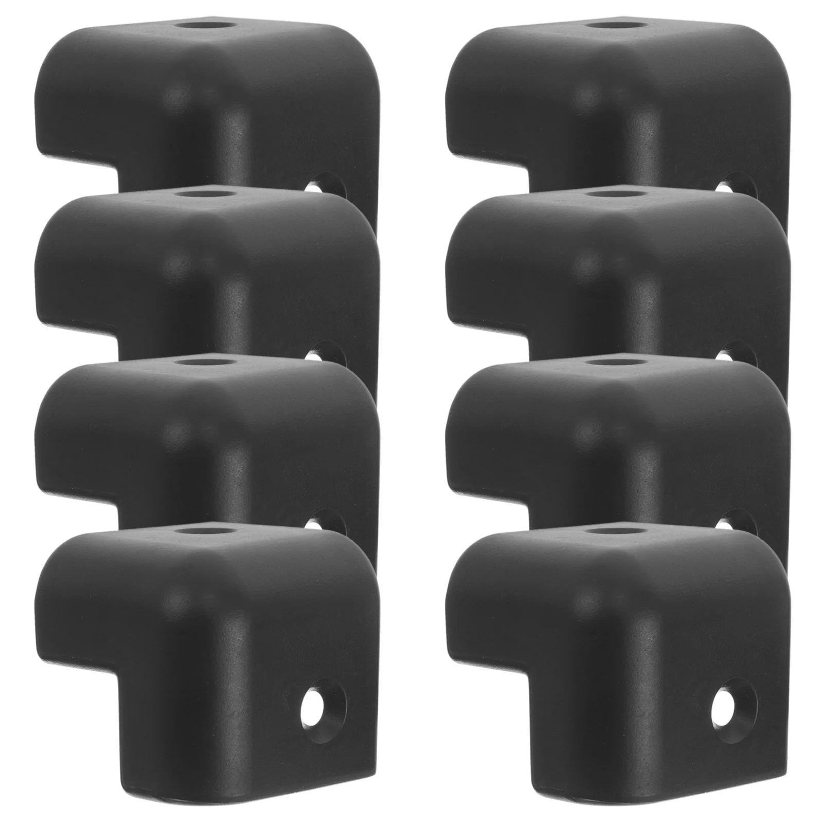 

8pcs Durable Plastic Guitar Amplifier Corner Protectors Shockproof Speaker Protector For Guitar Enclosure Guard Easy Install No