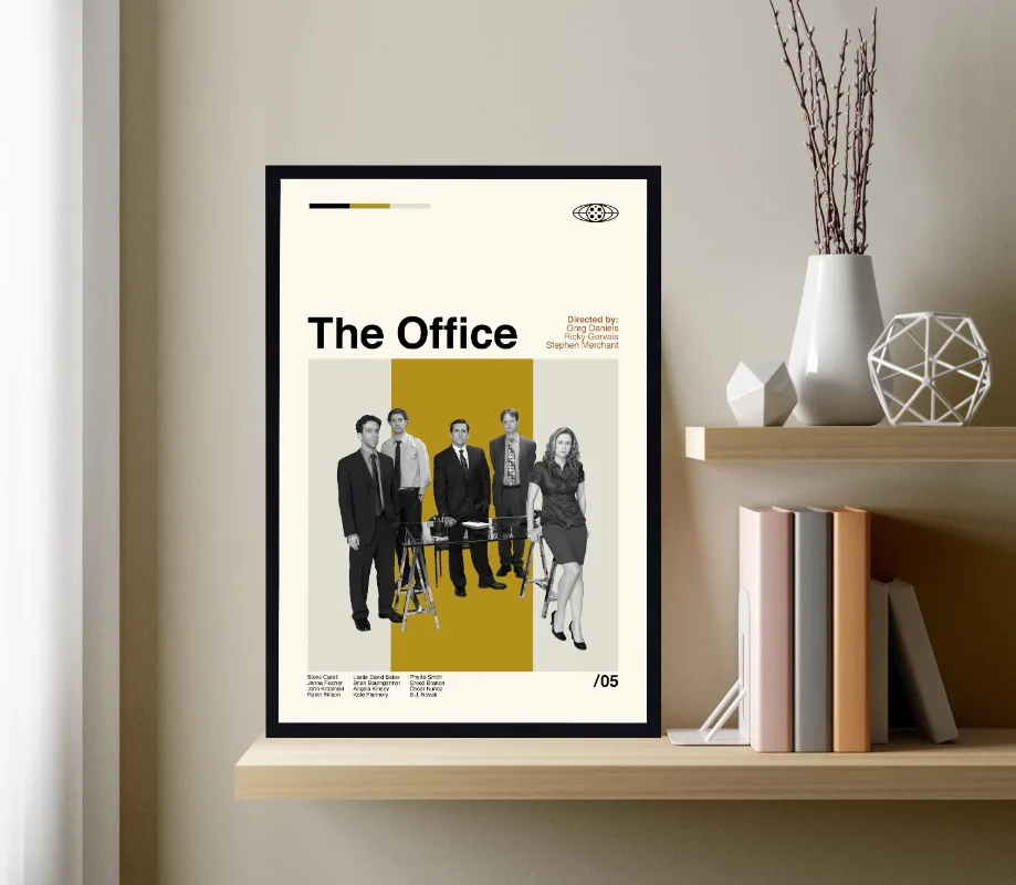 The Office Movie Poster Classic Michael Scott Quote Canvas Painting DWIGHT SCHRUTE Painting Wall Art for Living Room Home Decor