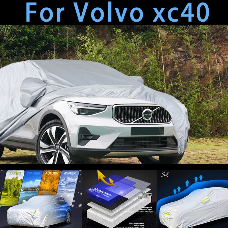 

For VoIvo xc40 Car protective cover,sun protection,rain protection, UV protection,dust prevention auto paint protective