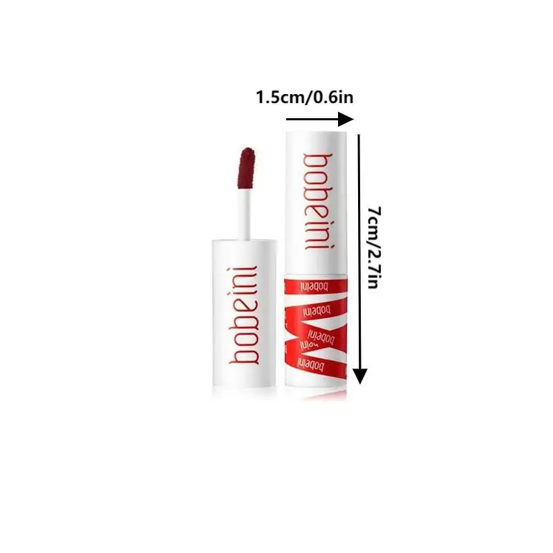 【WHB】 Lucidalabbra e fard opaco in velluto a doppio uso in 8 colori, impermeabile, a lunga durata, liscio, marrone nude, stile coreano, regalo per le vacanze