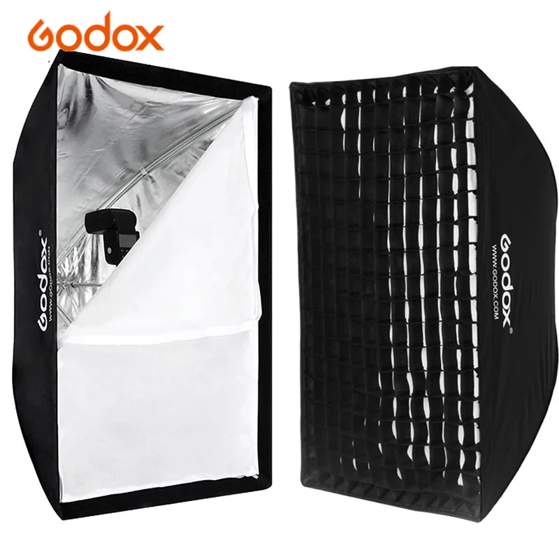 

Godox Softbox 60x90cm Flash Speedlite Broly Umbrella Light Diffuser Soft Box Reflector for Photo Studio Photography Accessories