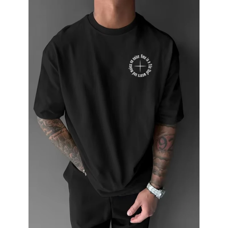 

Crane Graphic Printing Summer Autumn Winter Luxury Brand Pure Cotton Men's and Women's T-shirt Short Sleeve Outdoor Sports rand