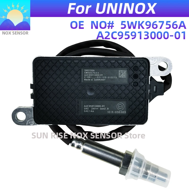 5WK96756 5WK96756A WG1034120003 A2C81234400-03 Original New Nitrogen Oxygen Sensor Nox Sensor For Uninox 24V Car-styling