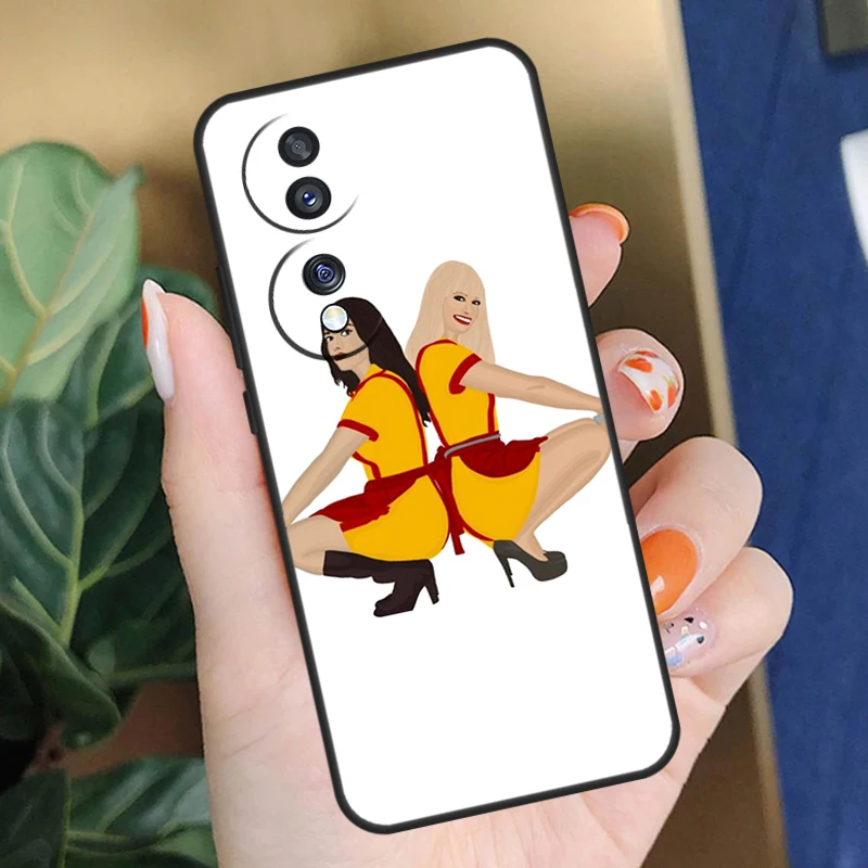 2 Broke Girls Case For Honor X9 X6 X7 X8 a Magic 4 5 Lite Honor 90 Lite 50 70 8X 9X Magic 5 Pro Coque