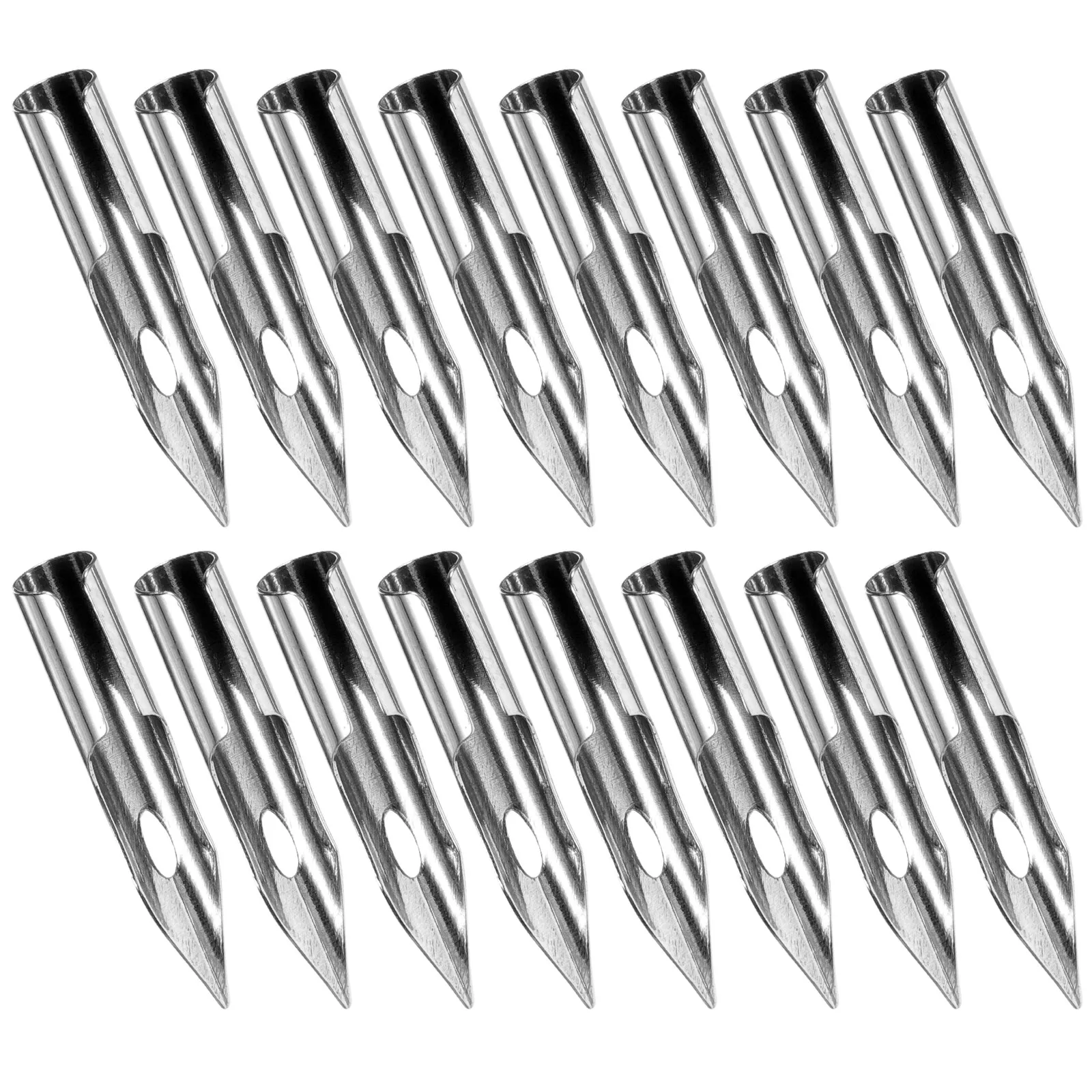 

30Pcs Fountain Pen Calligraphy Replacement Nibs Pen Nibs Smooth Writing Metal Tips for Signing Practice Students Use