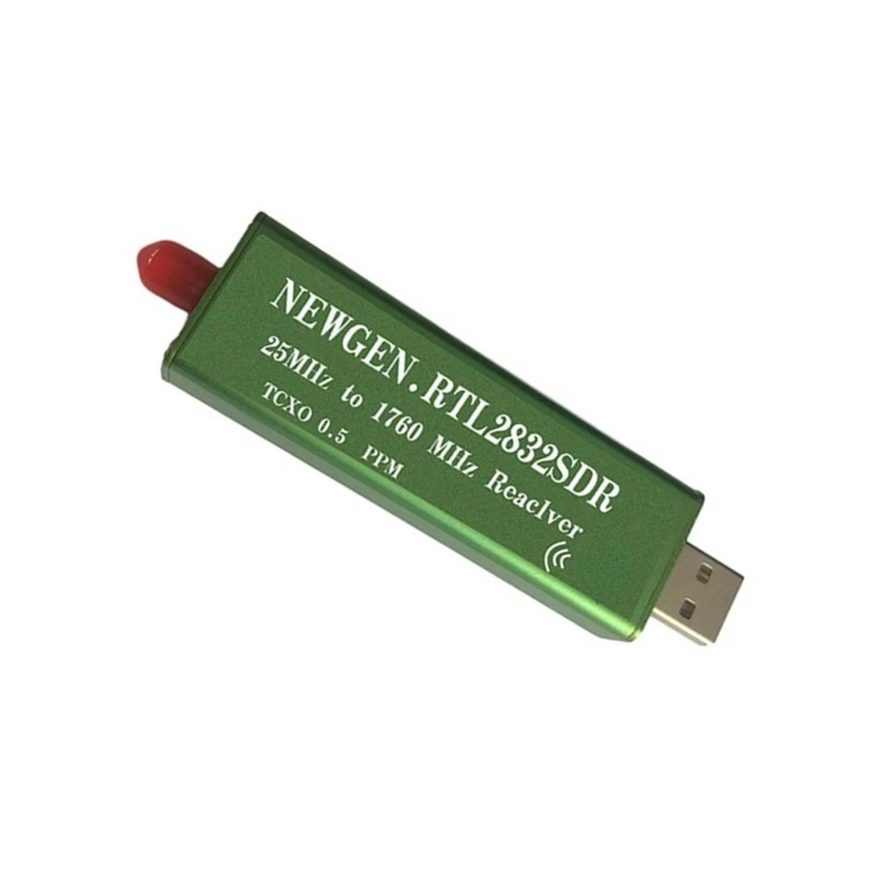 Imagem -04 - Rtl Sdr 0.5ppm Tcxo Rtl2832u R820t Sintonizador de tv Vara am fm Nfm Lsb sw Software Definido Rádio Sdr Scanner Receptor Usb2.0