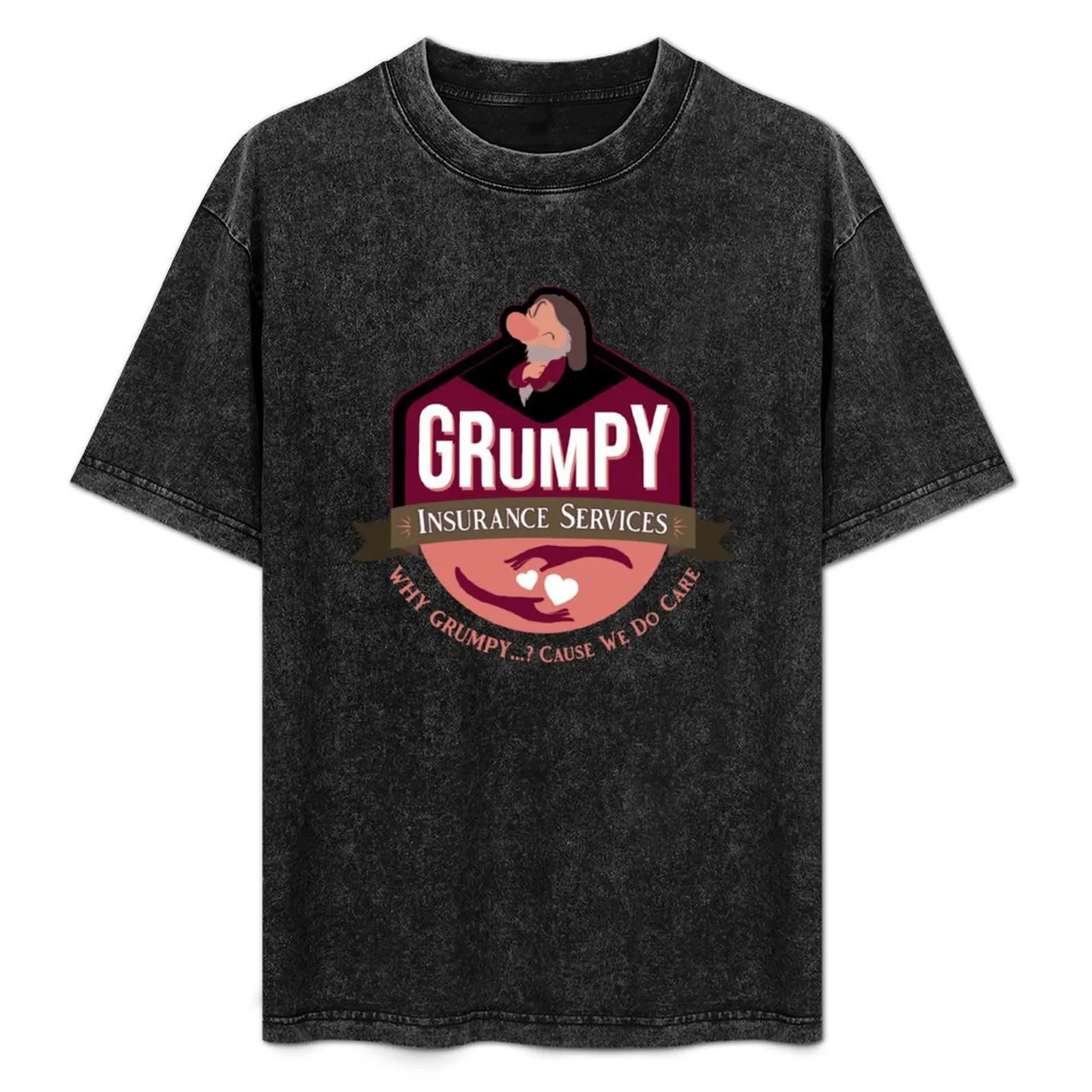 Grumpy Insurance Services T-Shirt summer tops street wear men clothing