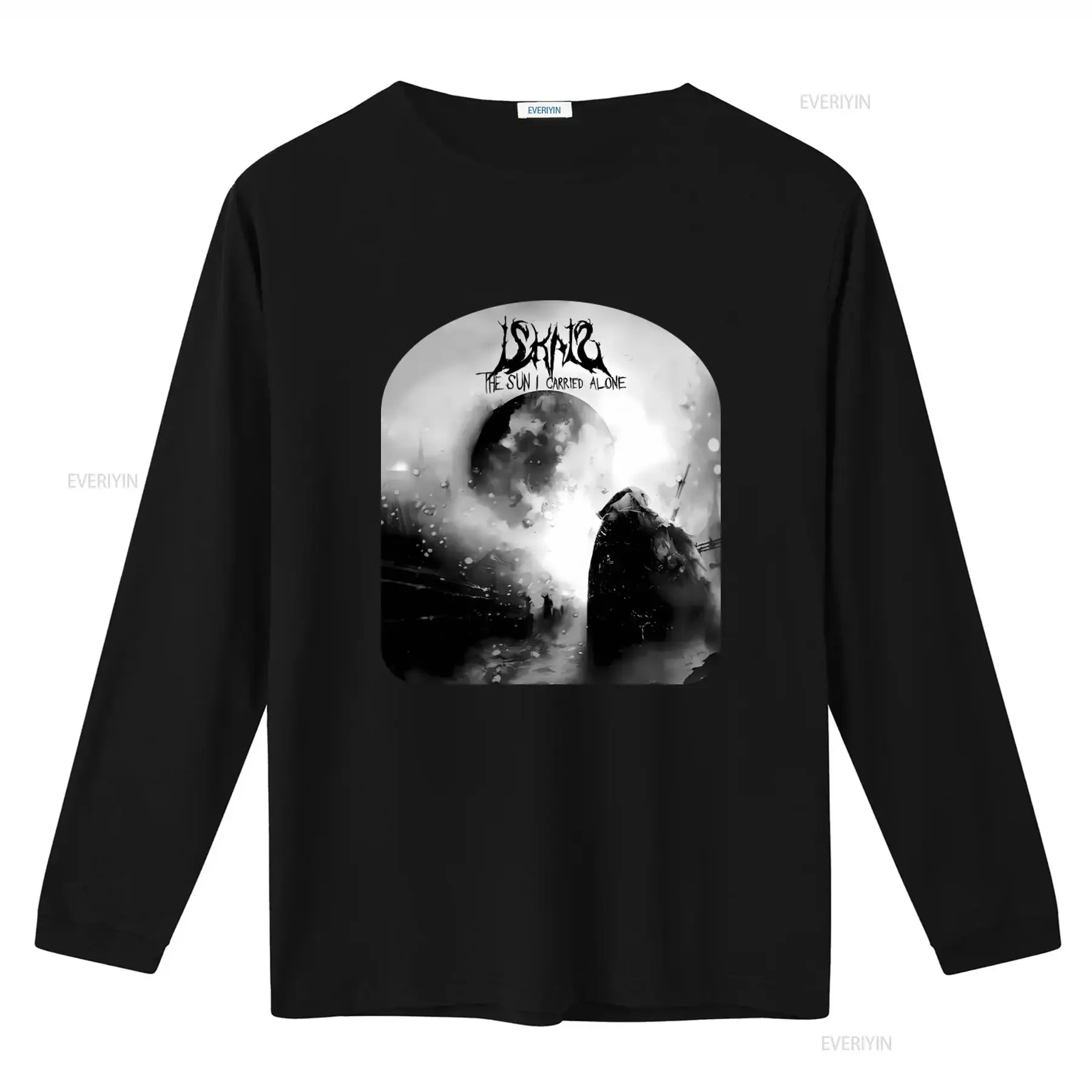 ISKALD The Sun I Carried Alone T Shirt XL Size Perfect for Fans of Azarath Chasm Urgehal Urfaust Inquisition vintage Washed